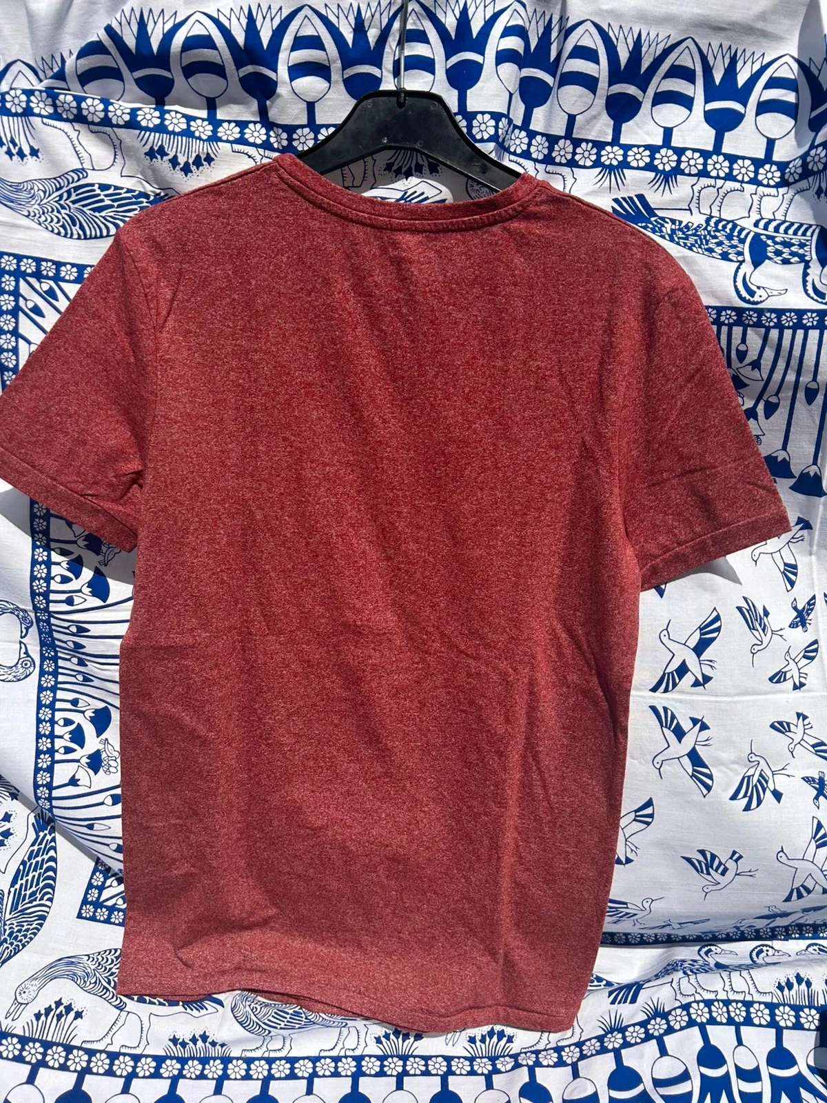 T shirt bordeaux S/36 homme Kiabi très bon état coton – photo 3